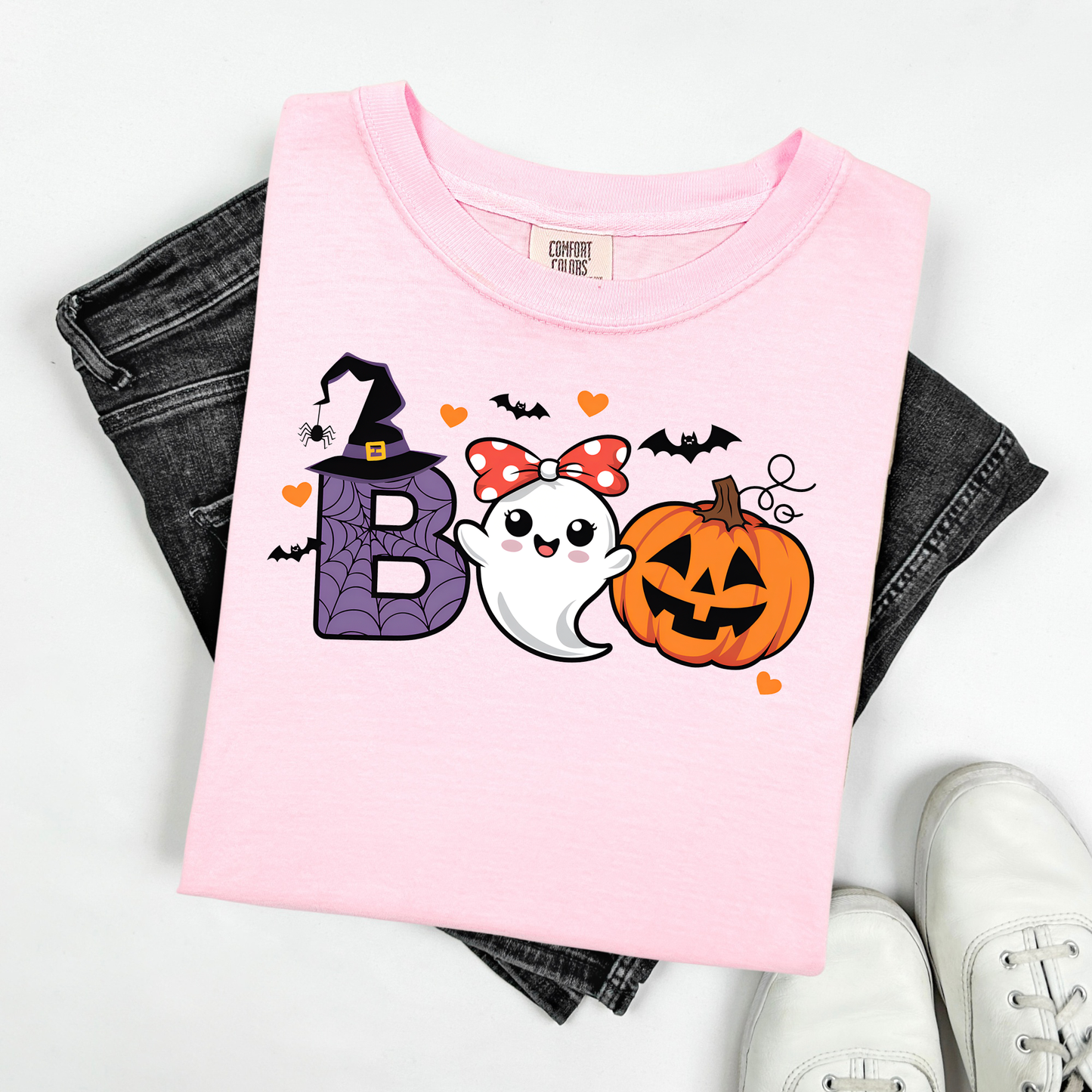 Cute Boo Crewneck Fall Sweatshirt and TShirt