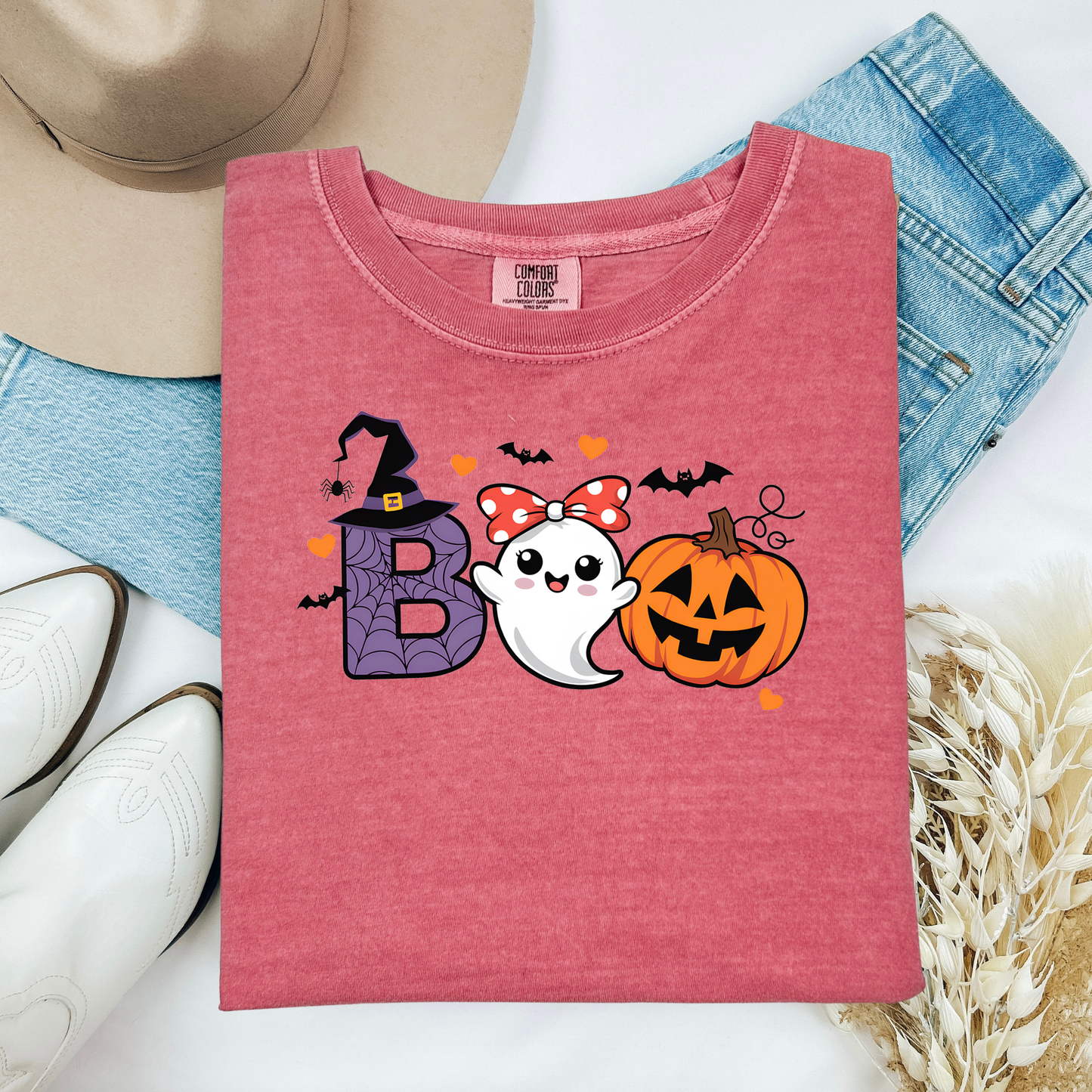 Cute Boo Crewneck Fall Sweatshirt and TShirt