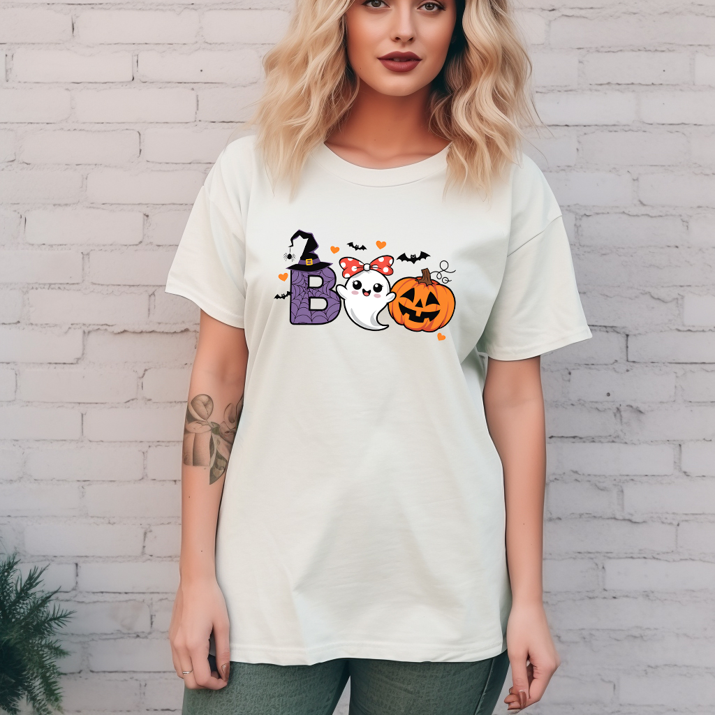 Cute Boo Crewneck Fall Sweatshirt and TShirt